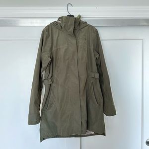 The North Face Laney Trench Rain Jacket - Women's Size L - New Taupe Green